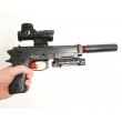Пистолет бластер AngryBall M92 (Beretta) Black - фото № 5