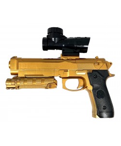 Пистолет бластер AngryBall M92 (Beretta) Gold