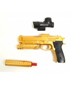 Пистолет бластер AngryBall M92 (Beretta) Gold