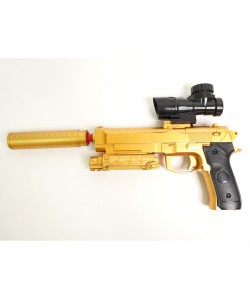Пистолет бластер AngryBall M92 (Beretta) Gold