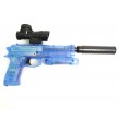 Пистолет бластер AngryBall M92 (Beretta) Blue - фото № 2