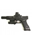 Пистолет бластер AngryBall 777 (Glock)
