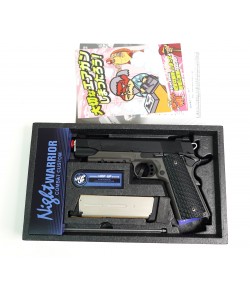 Страйкбольный пистолет Tokyo Marui Colt M1911A1 Night Warrior GBB