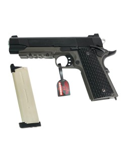 Страйкбольный пистолет Tokyo Marui Colt M1911A1 Night Warrior GBB