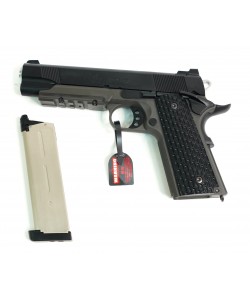 Страйкбольный пистолет Tokyo Marui Colt M1911A1 Night Warrior GBB