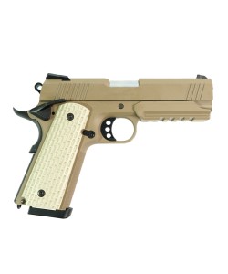 Страйкбольный пистолет Tokyo Marui Colt Hi-Capa 4.3 Desert Warrior GBB
