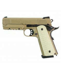 Страйкбольный пистолет Tokyo Marui Colt Hi-Capa 4.3 Desert Warrior GBB