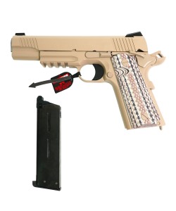 Страйкбольный пистолет Tokyo Marui Colt M45A1 Tan GBB