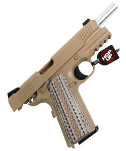 Страйкбольный пистолет Tokyo Marui Colt M45A1 Tan GBB