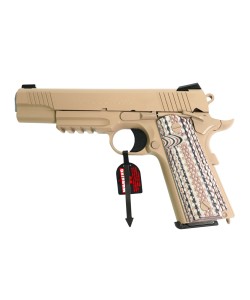 Страйкбольный пистолет Tokyo Marui Colt M45A1 Tan GBB