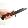 Тренировочный штык-нож АК 6x4 (бакелит. ножны и рукоять, резин. клинок) TA_TKN10 - фото № 3