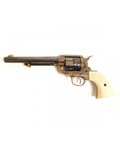 Макет револьвер Colt кавалерийский .45, 7½”, рукоять под кость (США, 1873 г.) DE-B-1281-L