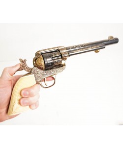Макет револьвер Colt кавалерийский .45, 7½”, рукоять под кость (США, 1873 г.) DE-B-1281-L