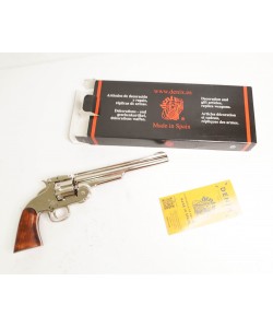 Макет револьвер Smith & Wesson Schofield, .45 калибра, никель (США, 1869 г.) DE-1008-NQ