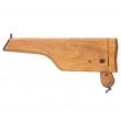 Макет пистолет Маузер, с деревянной кобурой-прикладом (Германия) DE-1025 - фото № 12