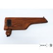 Макет пистолет Маузер, с деревянной кобурой-прикладом (Германия) DE-1025 - фото № 6