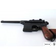 Макет пистолет Маузер, с деревянной кобурой-прикладом (Германия) DE-1025 - фото № 7