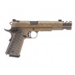 Страйкбольный пистолет KJW KP-16 Colt 1911/M45A1 Gas FDE, удлин. ствол - фото № 17