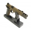 Страйкбольный пистолет KJW KP-16 Colt 1911/M45A1 CO₂ FDE, удлин. ствол - фото № 6