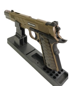 Страйкбольный пистолет KJW KP-16 Colt 1911/M45A1 CO₂ FDE, удлин. ствол