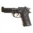Страйкбольный пистолет KJW Beretta M9 IA Gas GBB, хром. ствол - фото № 1