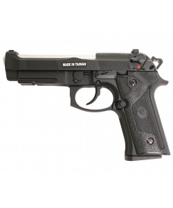 Страйкбольный пистолет KJW Beretta M9 IA Gas GBB, хром. ствол