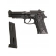 Страйкбольный пистолет KJW Beretta M9 IA CO₂ GBB, хром. ствол - фото № 4