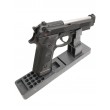 Страйкбольный пистолет KJW Beretta M9 IA CO₂ GBB, хром. ствол - фото № 7