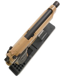 Страйкбольный пистолет KJW Beretta M9A1 TBC CO₂ Tan, удлин. ствол
