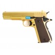 Страйкбольный пистолет WE Colt M1911A1 Gold (WE-E007) - фото № 1
