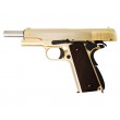 Страйкбольный пистолет WE Colt M1911A1 Gold (WE-E007) - фото № 14