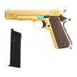 Страйкбольный пистолет WE Colt M1911A1 Gold (WE-E007) - фото № 6