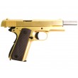 Страйкбольный пистолет WE Colt M1911A1 Gold (WE-E007) - фото № 7