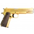 Страйкбольный пистолет WE Colt M1911A1 Gold (WE-E007) - фото № 2