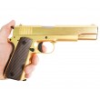 Страйкбольный пистолет WE Colt M1911A1 Gold (WE-E007) - фото № 4