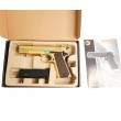 Страйкбольный пистолет WE Colt M1911A1 Gold (WE-E007) - фото № 13