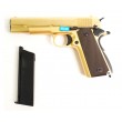 Страйкбольный пистолет WE Colt M1911A1 Gold (WE-E007) - фото № 4