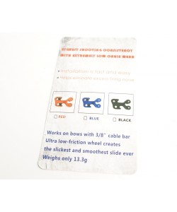 Бегунок Centershot для блочного лука универсальный (черный)