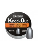 Пули полнотелые JSB KnockOut Slugs 5,5 мм, 1,645 г (200 штук)