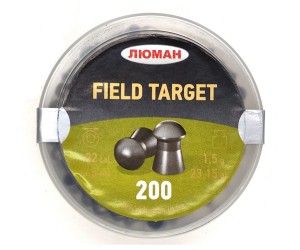 Пули «Люман» Field Target 5,5 мм, 1,5 г (200 штук)