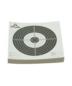 Мишени для пневматики Pnevmat24 белые, 140x140 мм (50 штук)