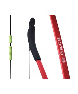 Детский классический лук Centershot Ace 9 кг, 134 см (красный)