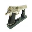 Макет пистолет Desert Eagle, никель (США-Израиль, 1982 г.) DE-1123-NQ - фото № 6