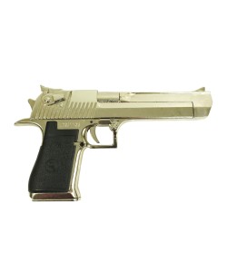 Макет пистолет Desert Eagle, никель (США-Израиль, 1982 г.) DE-1123-NQ