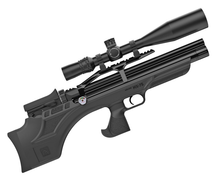 Пневматическая винтовка Aselkon MX-7S, L=450 (пластик, PCP, ★3 Дж) 5,5 мм
