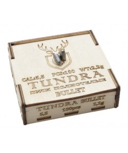 Пули полнотелые Tundra Bullet 5,5 (5,54) мм, 2,2 г (100 штук)