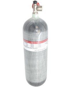 Баллон высокого давления Alsafe 9,0 л (с манометром, боковой вентиль)