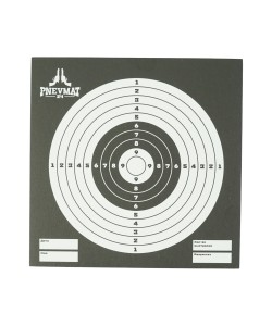 Мишени для пневматики Pnevmat24 черные, 140x140 мм (50 штук)