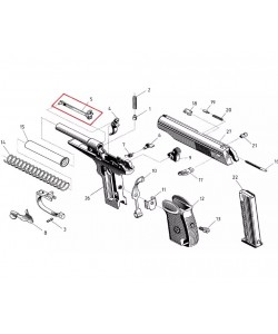 Тяга с рычагом взвода МР-654К, МР-71/79 (84348)