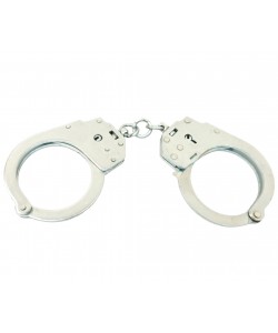 Наручники оперативные без фиксатора БР-1КФ «Крот» (оцинкованные)